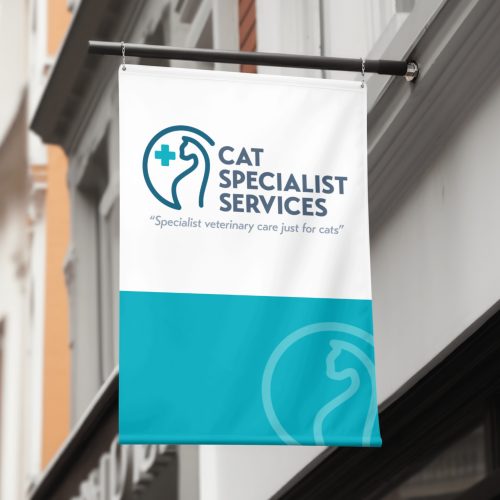 logo design cat specialist service
