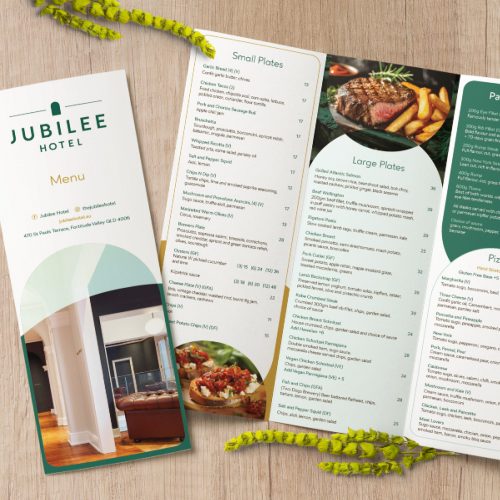 brochure designs jubillee hotel
