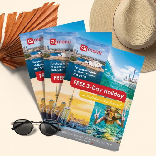 flyer designers ai menu