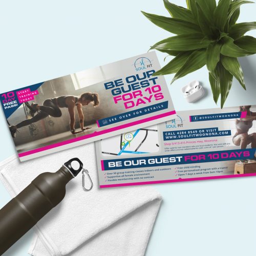 flyer designs soul fit